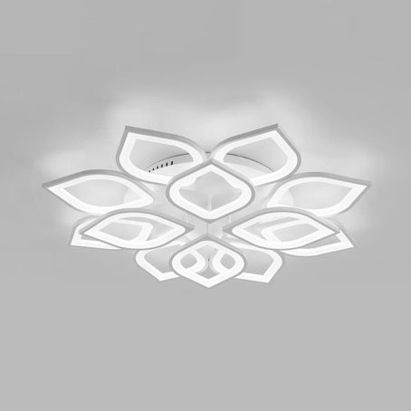 31,5 "/ 39" Feuille de largeur Légère plafonnier simple acrylique LED blanc flatter luminaire luminaire en lumière chaude / blanc / naturel