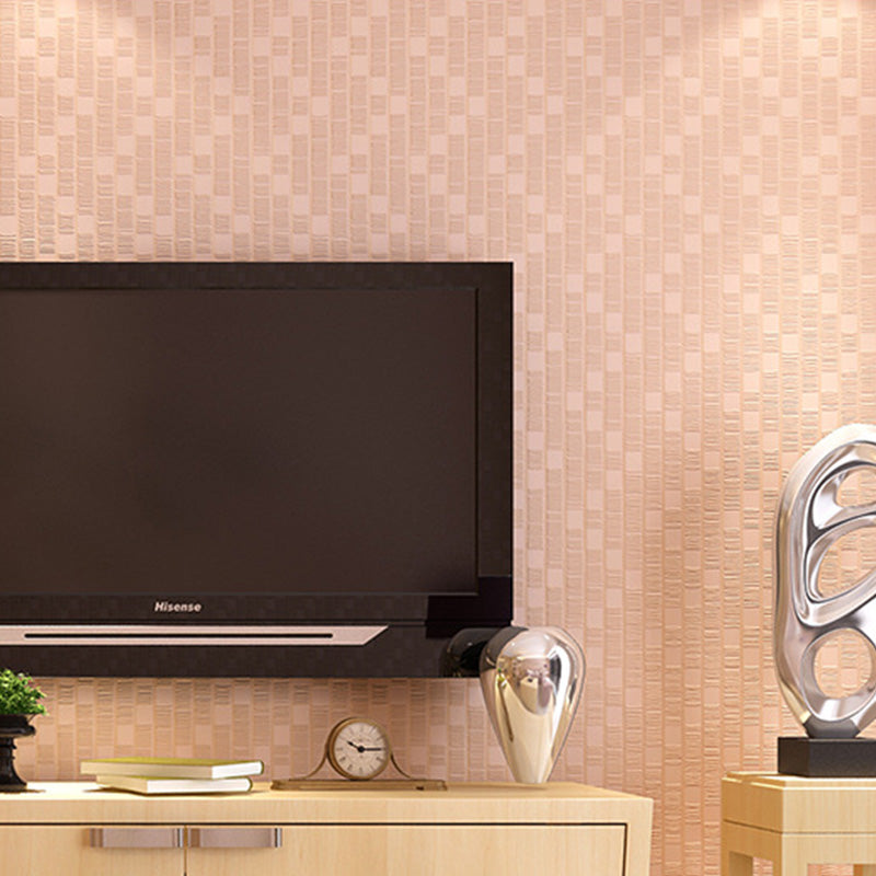 Decorative Mosaic and Tiles Wallpaper 20.5"W x 33'L Simplicity Wall Covering for Guest Room