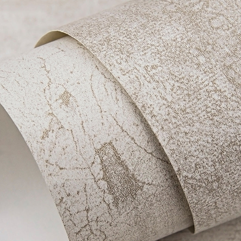 Reclaimed Effect Wall Decor in Soft Color Non-Woven Fabric Wallpaper Roll for Home, 33' by 20.5"