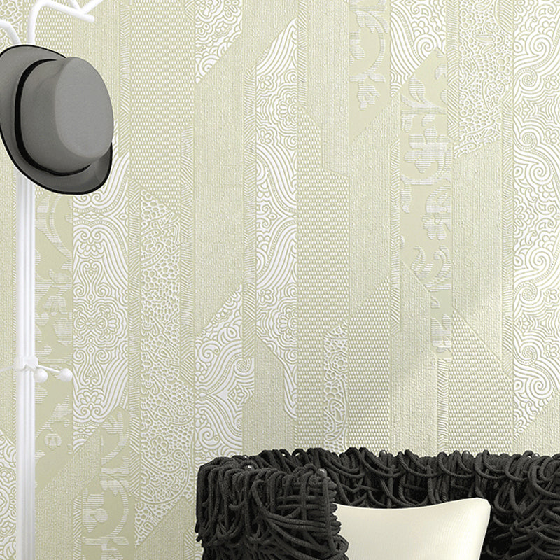 Non-Woven Unpasted Wallpaper Bohemia Abstract Wall Covering for Bedroom Decoration