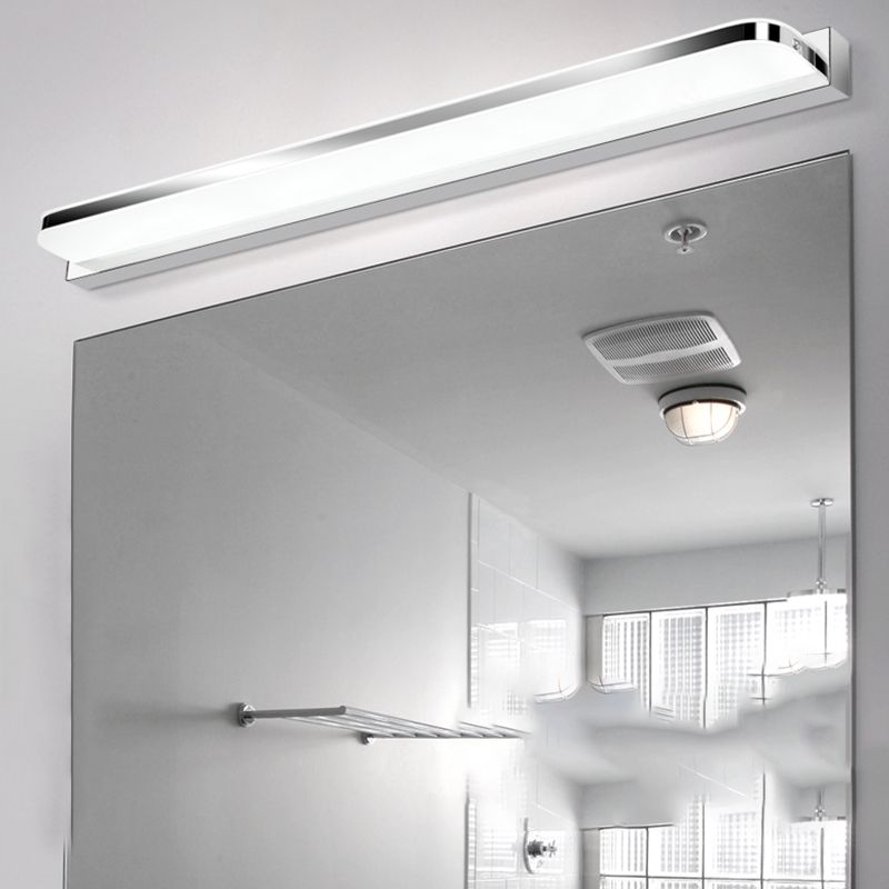 Modern Metallic LED Wall Sconce Simplicity Bathroom Vanity Lighting Fixtures