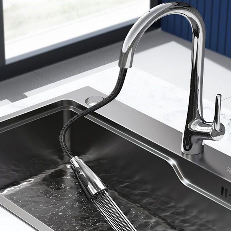 Modern Kitchen Sink Stainless Steel with Drain Assembly and Strainer Workstation Sink