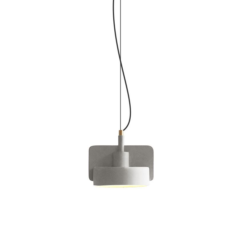 Cement Hanging Pendant Light Nordic Style Suspension Pendant Light