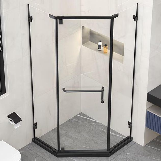 Neo-Angle Tempered Glass Shower Enclosure with Shower Door Corner Shower Enclosure