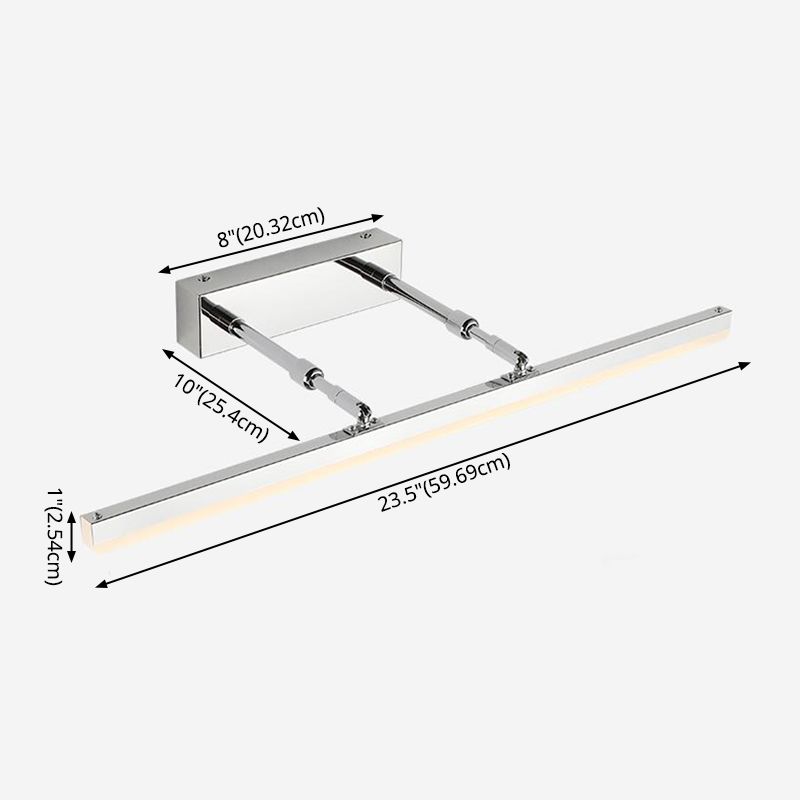 Iluminación de pared de pared armada de estilo nórdico Metal Led Bathom Lighting Monte de pared