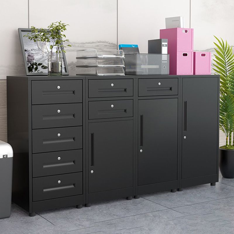 Steel Filing Cabinet Vertical File Cabinet with Lock and Storage