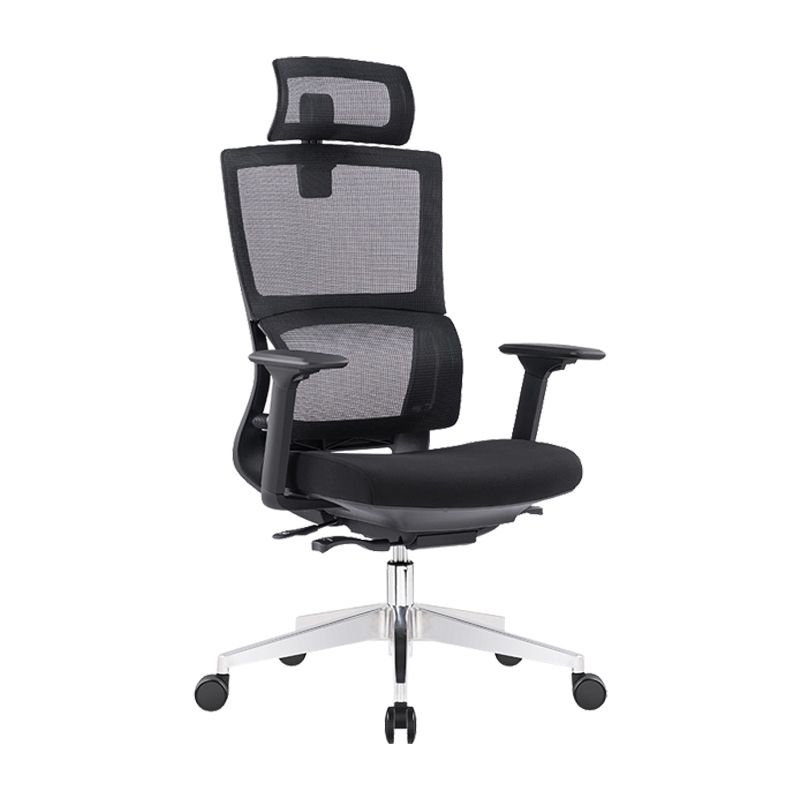 Executive Mid Back Office Chair Tilt Mechanism with Headrest Office Chair