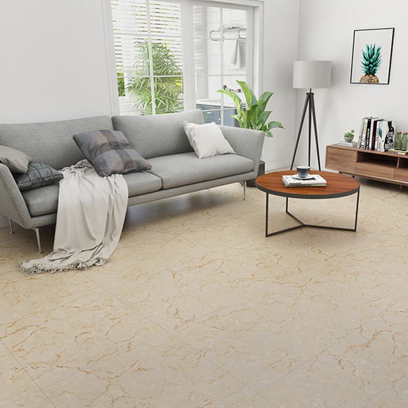 Square Vinyl Flooring Peel and Stick Stone Design PVC Flooring for Living Room