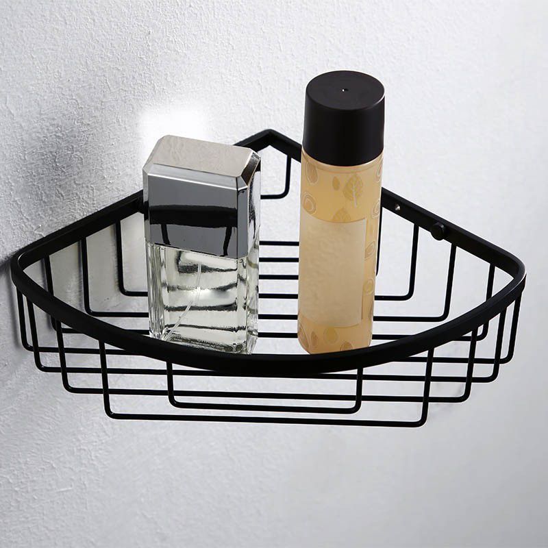 Contemporary Bathroom Accessory As Individual Or As a Set in Balck