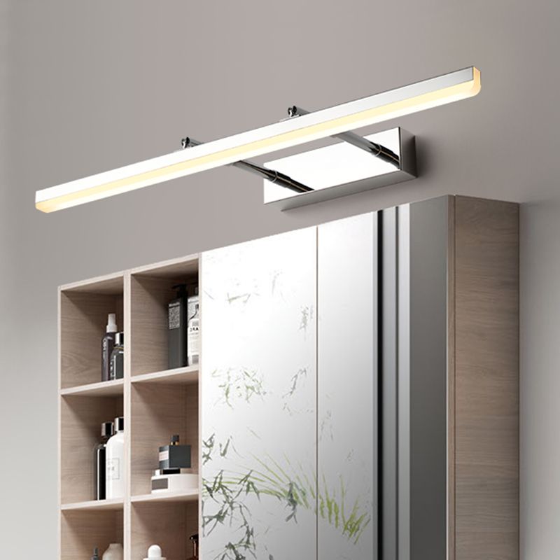 Strip Baño de baño Luz Luz de luz LED METAL CONTROMINA DE MANTE DE MUNTA