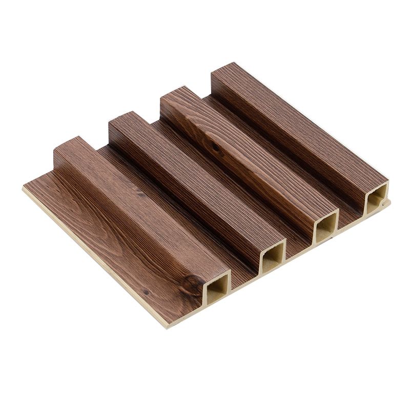 Modern Wood Paneling Smooth Wall Interior Wood Plank Set of 5