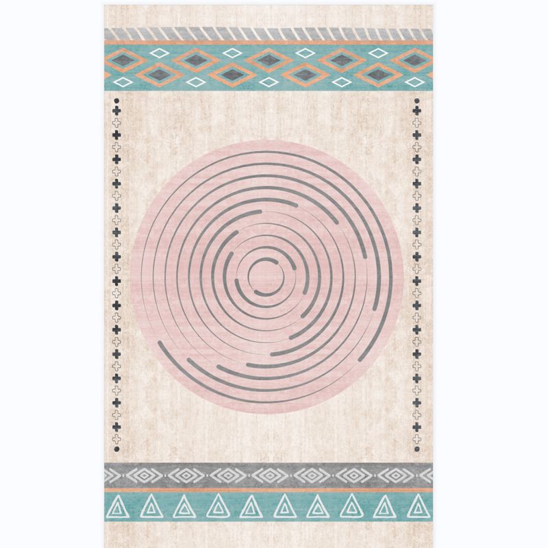 Tradition de tapis traditionnel Tapis tribal Polyester Area Rapier Tacon Risqueur pour la décoration intérieure