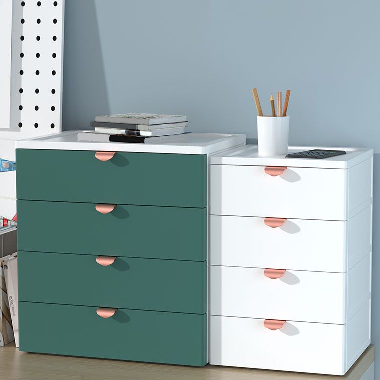 Modern Nordic File Cabinet Lateral Plastic Filing Cabinet with Drawers