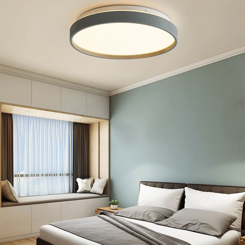 Circular Flush Mount Ceiling Fixture Modern Acrylic Flush Mount