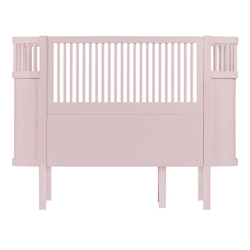 Scandinavian Convertible Crib Baby Crib Birch Wood Nursery Crib