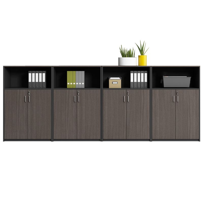 Modern Style Lateral File Cabinet Wood Filing Cabinet with Locking Storage