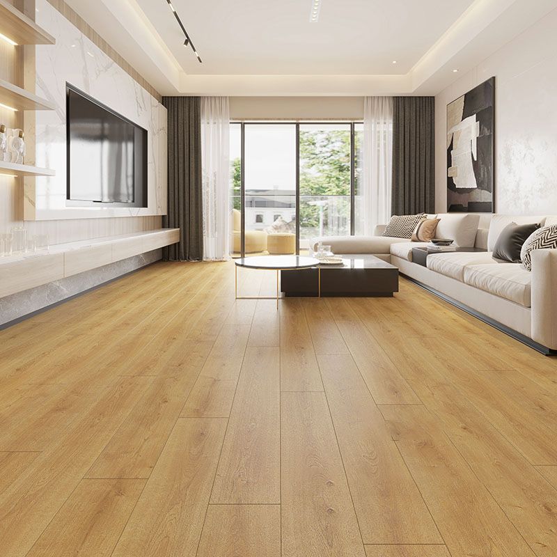 Wooden Laminate Rectangular Click Lock Scratch Resistant Waterproof Laminate Floor