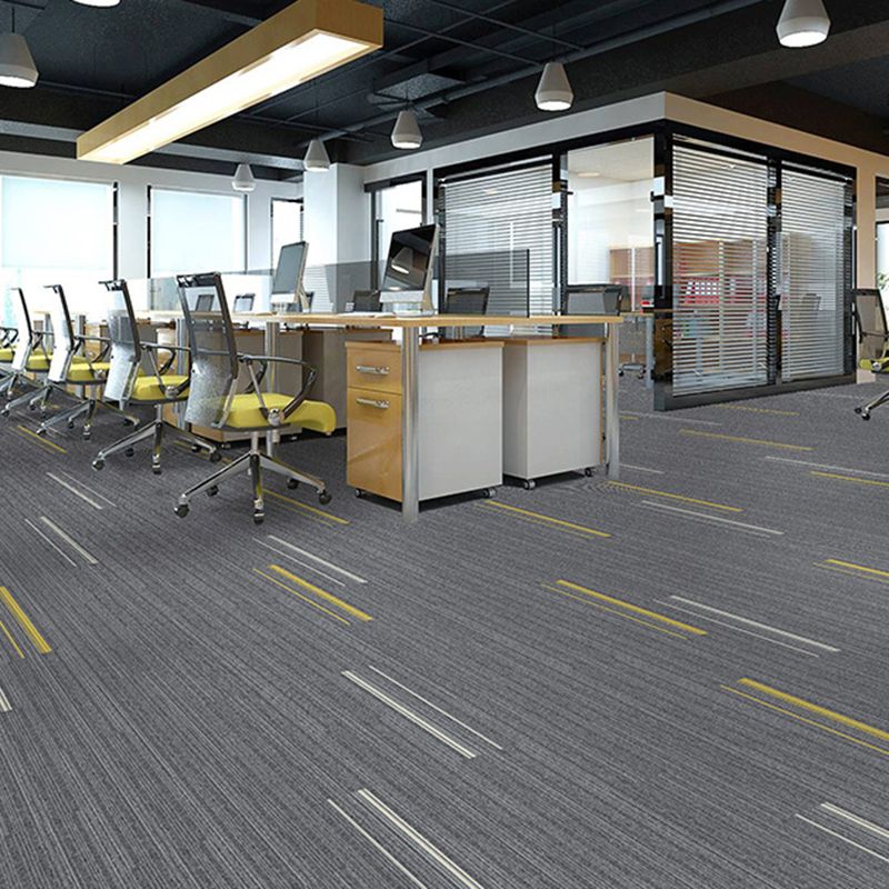 Level Loop Carpet Tile Non-Skid Self Adhesive Indoor Office Carpet Tiles