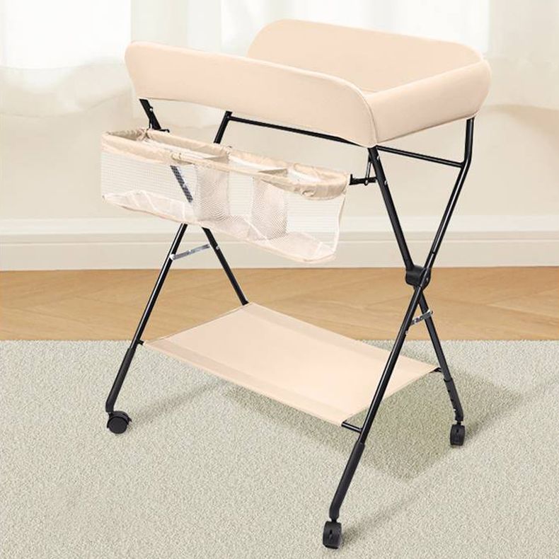 Modern Baby Changing Table Folding Changing Table with Storage