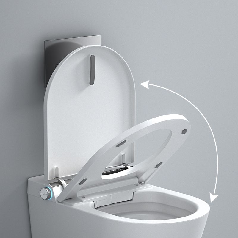 Foot Sensor Wall Hung Toilet Set Shatterproof Wall Mounted Bidet