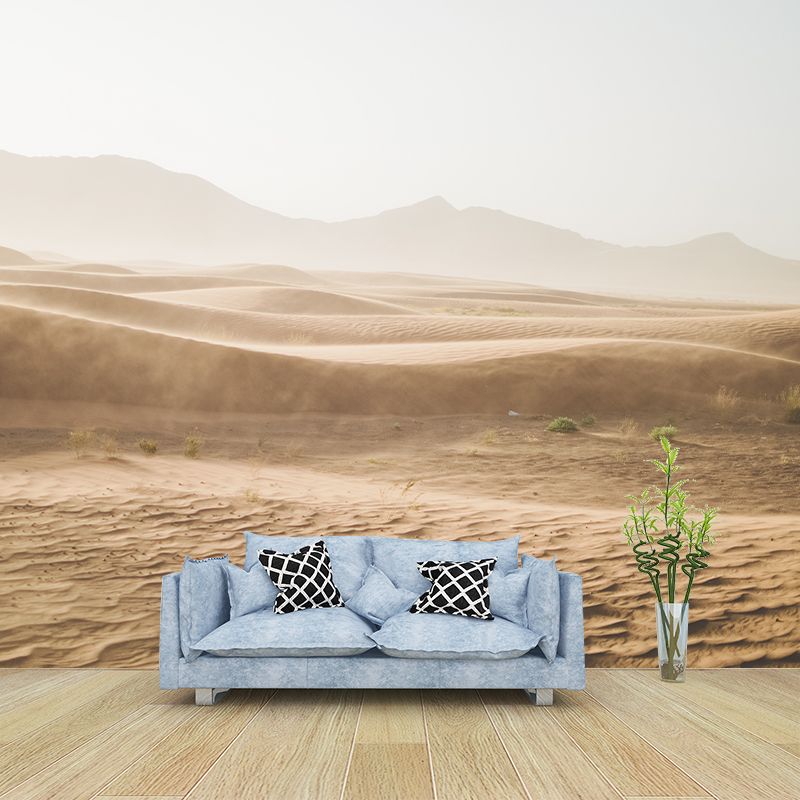 Environmental Wallpaper Desert Stain Resistant Living Room Photography Murals