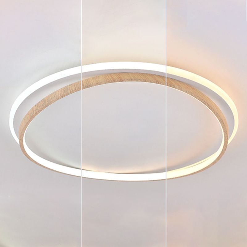 Modern Minimalist Flush Mount Light Fixtures Circle Flush Light for Kids Room