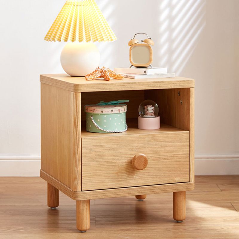 Light Wood Bedside Table for Nursery Oak Bedside Table for Nursery