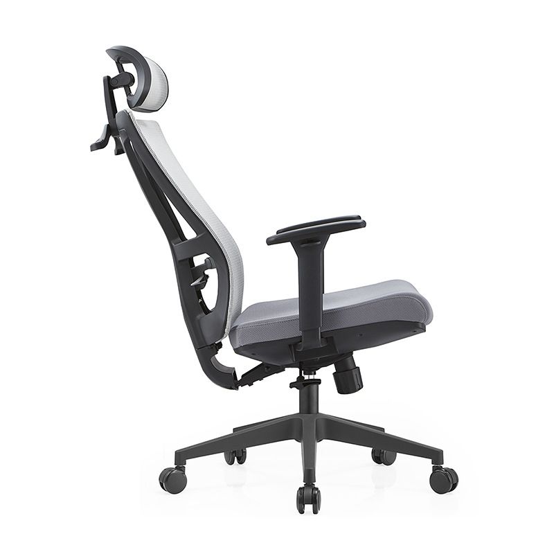 Modern Removable Arms Chair Adjustable Seat Height Office Chair with Wheels