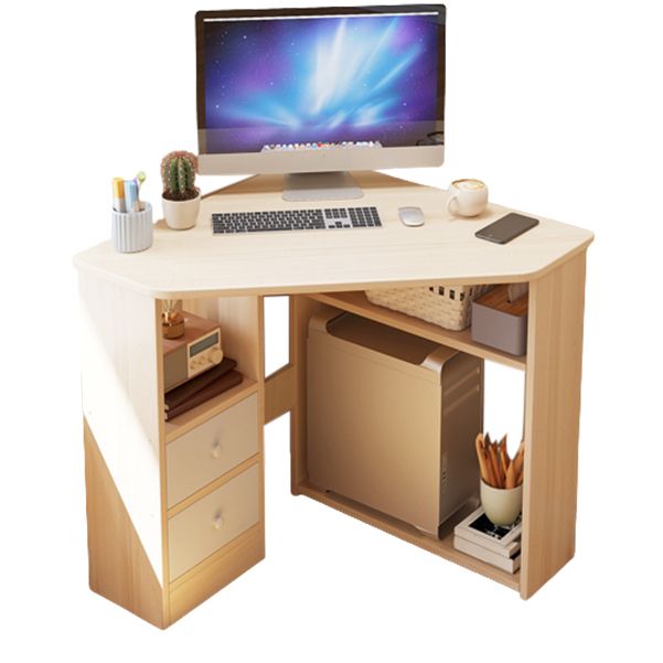 28.86-inch H Contemporary Computer Desk Manufactured Wood Corner Desk