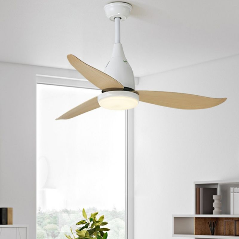 Nordic Ceiling Fan Light Fixture Minimalist LED Ceiling Lamp for Living Room