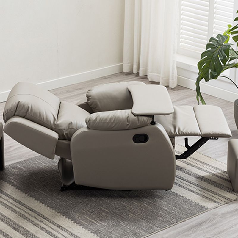 Metal Standard Recliner Manual-Push Botton Recliner Chair with Lumbar