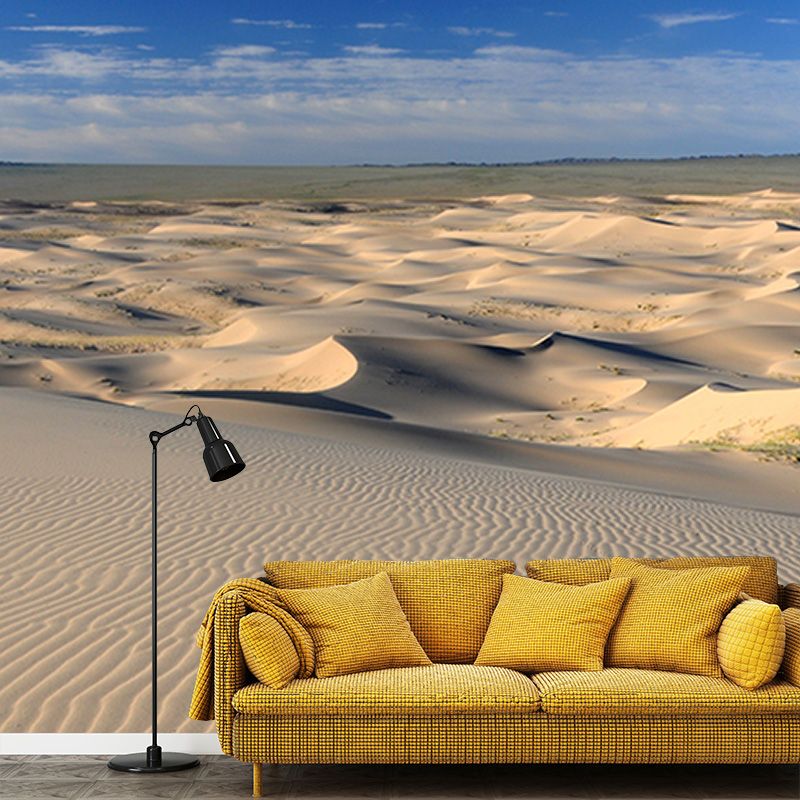 Decorative Photography Modern Wallpaper Desert Drawing Room Wall Mural