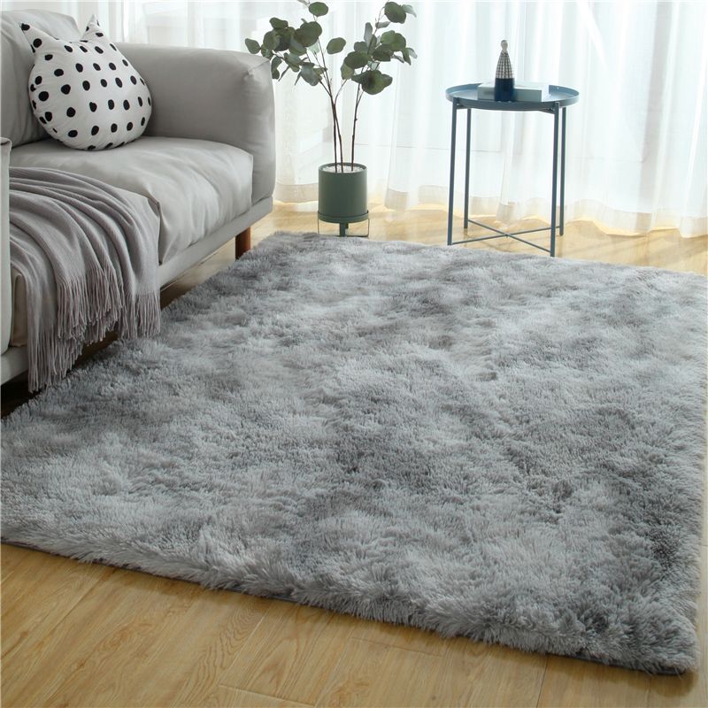 Tapis minimaliste Plain tapis multi-couleurs Faux Furs Rapis intérieur Tapis antidérapant lavable pour le salon