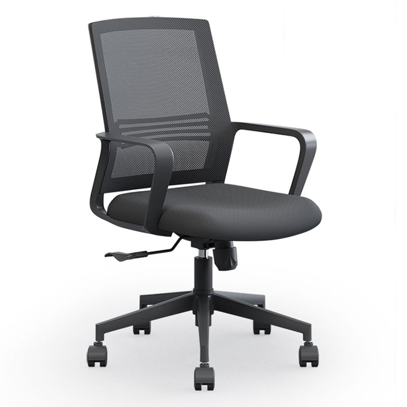 High / Mid Back Office Chair Black Mesh Rotatable Desk Chair with Wheels