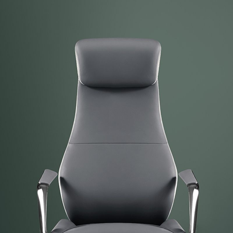 Modern Padded Arms Executive Chair Height-adjustable Managers Chair for Office