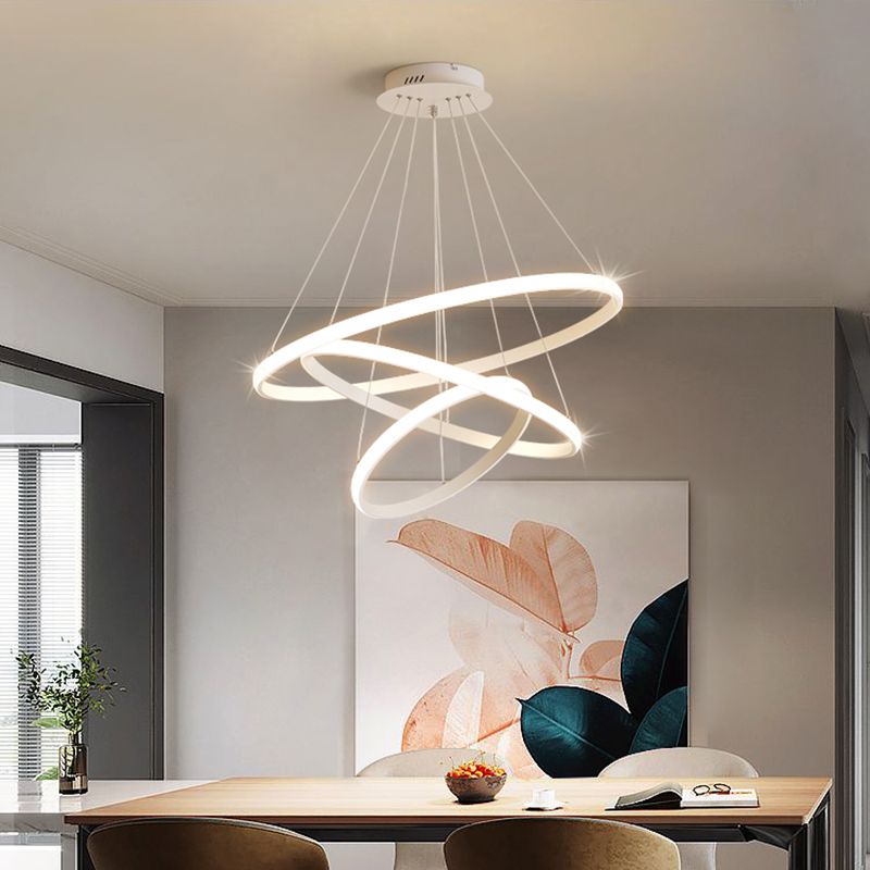 Contemporary Multi-Layer Chandelier Lights Metal Chandelier Pendant Light