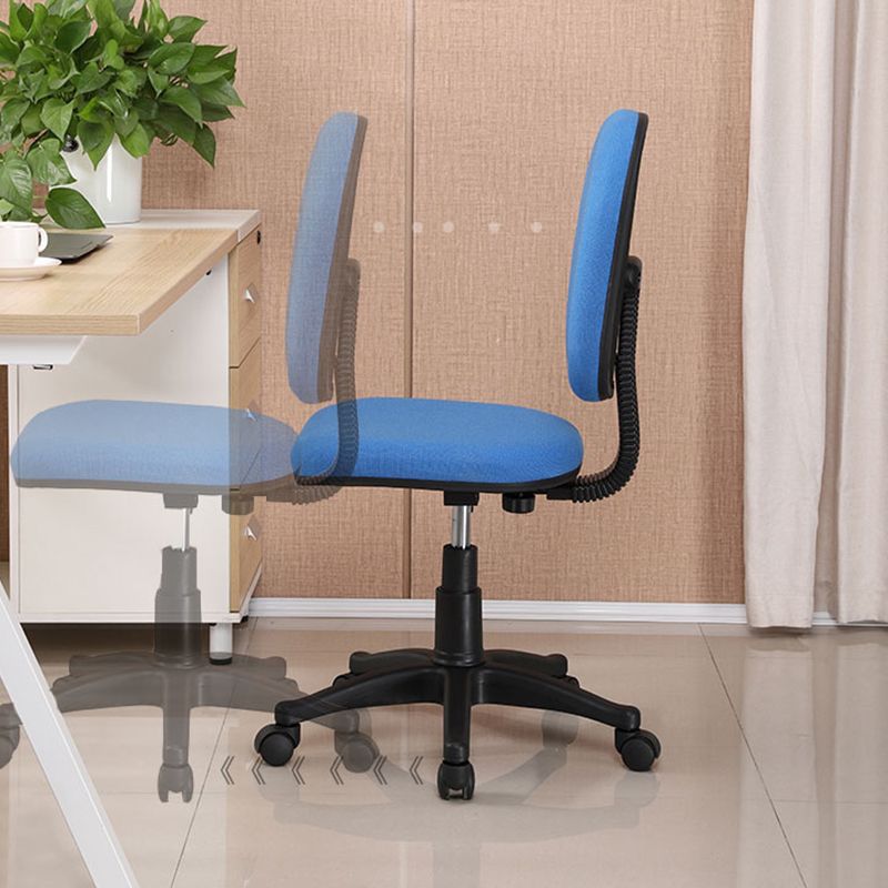 Middle Back Office Chair Fabric Sponge Cushion Chair for Office