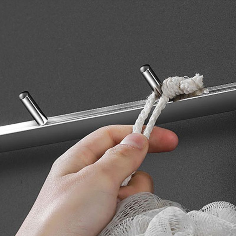 Modern Bathroom Set Stainless Steel Bath Shelf Paper Holder Bathroom Accessory Kit