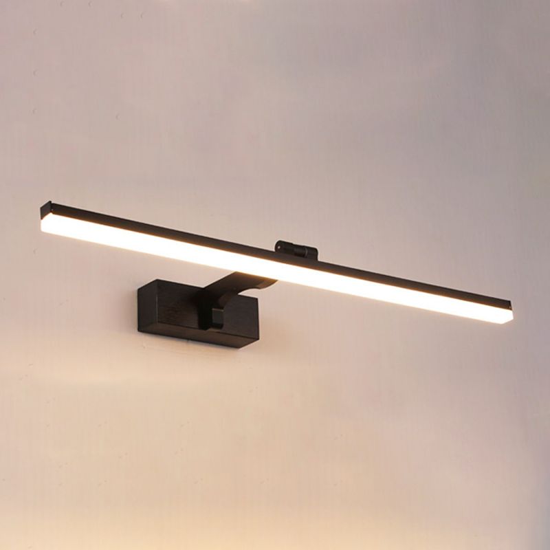 Contemporary Vanity Lights Streamlined LED Wall Light Fixtures for Bathroom