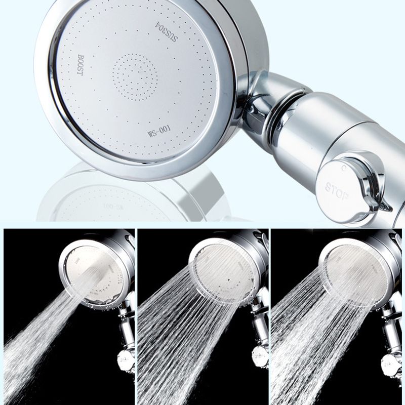 Contemporary Style Shower Head Metal Bathroom Handheld Shower Head