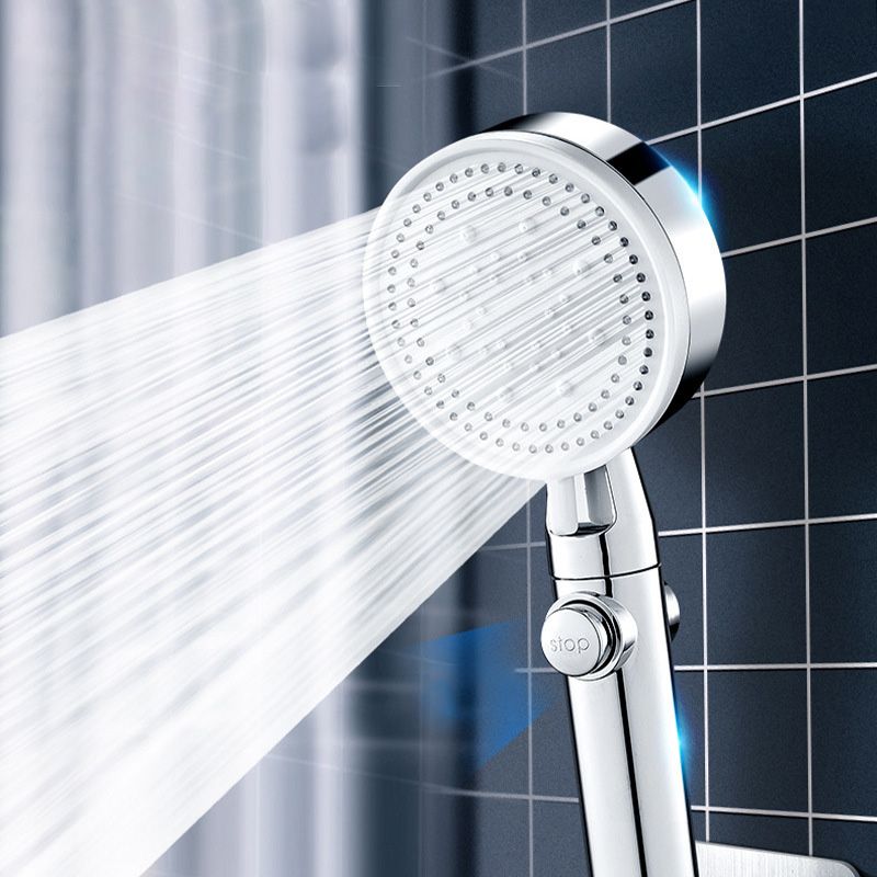 Modern Shower Head Plastic Bathroom Shower Head with Adjustable Spray Pattern