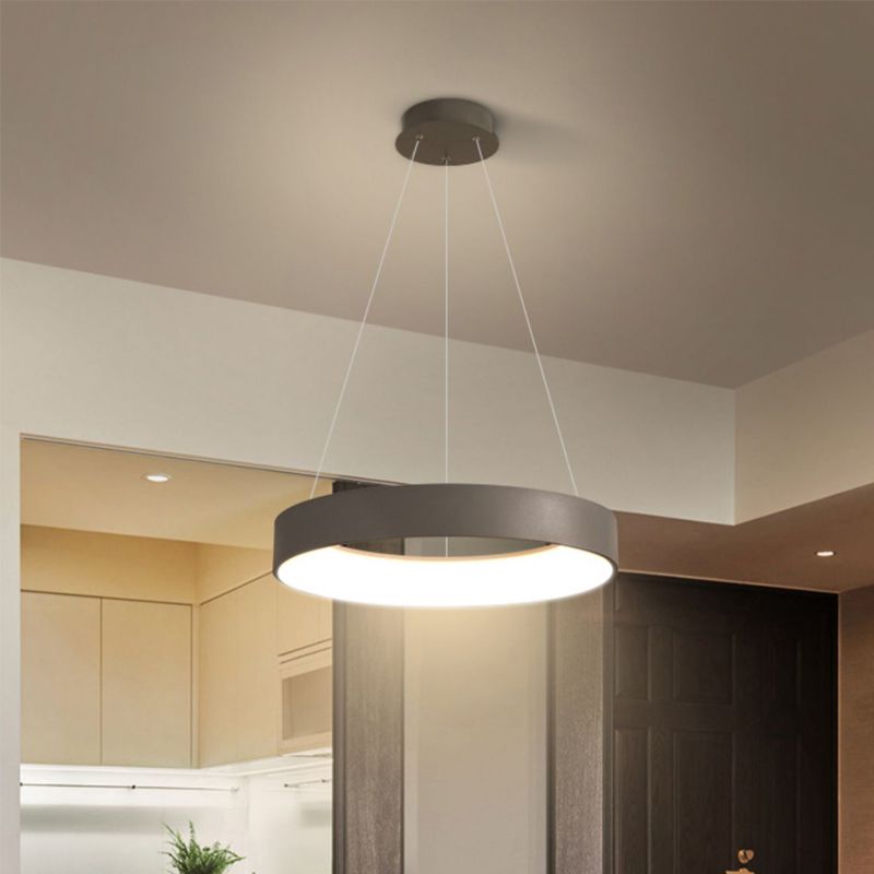 Modern Style Hanging Lighting Fixture Household LED Chandelier for Sitting Room