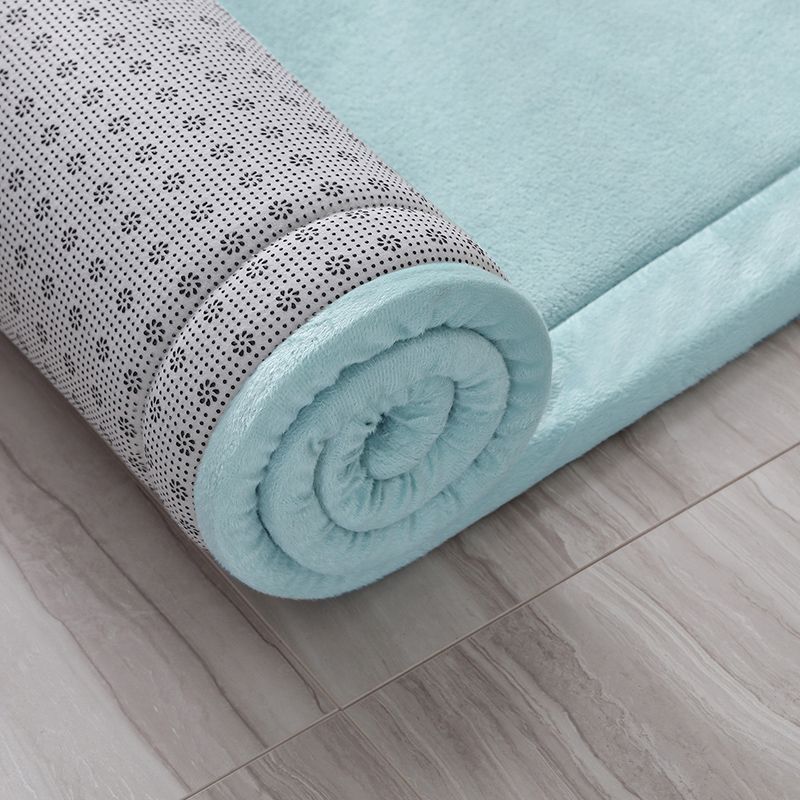 Groen Pure Color Area Tapijt Polyester Gebied Tapijt Anti-slip Easy Care Tapijt voor woonkamer