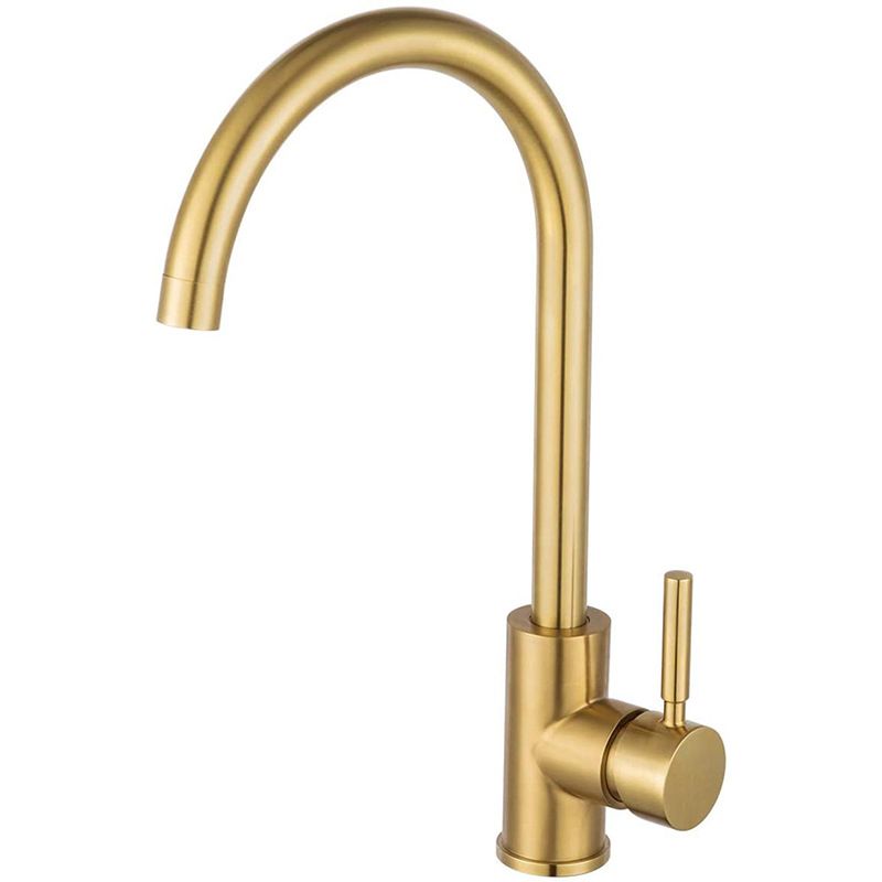 Traditional 1-Hole Pull Down Kitchen Faucet Single Handle Faucet