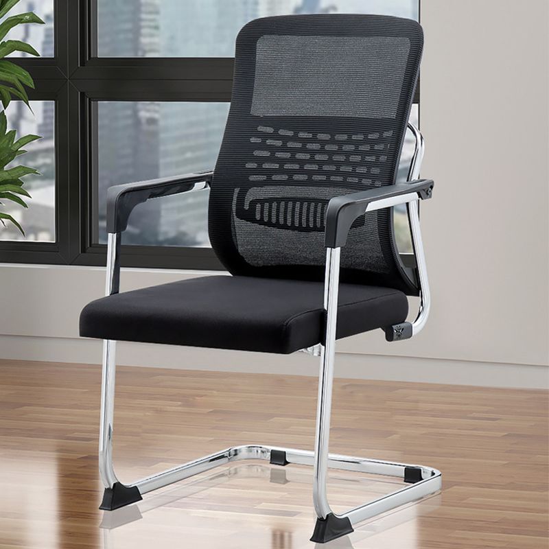 Modern No Wheels Office Chair No Distressing Ergonomic Desk Chair