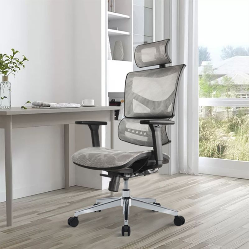 Removable Arms Office Chair No Distressing Ergonomic Desk Chair