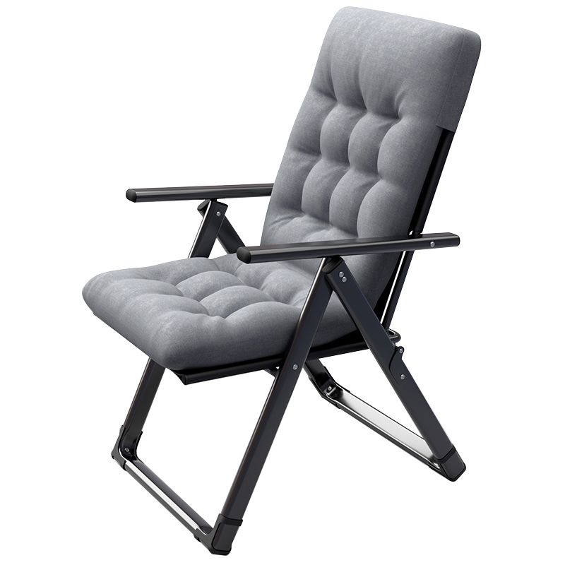 Contemporary Recliner Chair with Extended Footrest and Removable Cushions