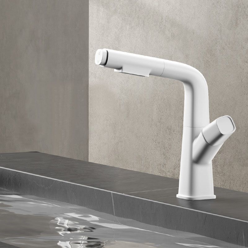 Contemporary Style Faucets Widespread Knob Handles Faucets for Bathroom