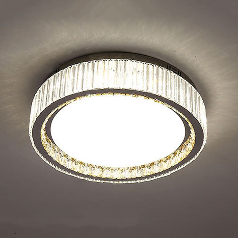 Flush Mount Ceiling Light Modern Ceiling Mounted Fixture for Living Room