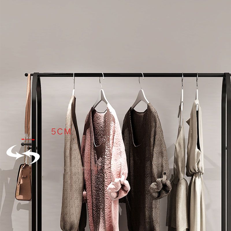 Luxurious Plain Coat Rack Coat Hooks Metal Coat Rack with Storage Shelving